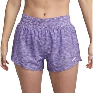 NEW Nike Women's One‎ Dri-FIT Mid-Rise 3" Brief-Lined Shorts Size XL NWT